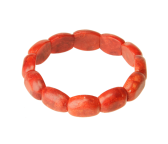 Armband rote Koralle flexibel