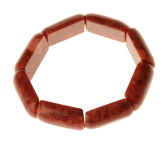Korallen-Armband, rot