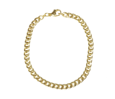 Panzerarmband, 585er Gelbgold