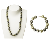 Collier+Armband MK-Perle
