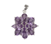 Blütenanhänger Amethyst