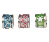 "Crystal Blue" Bead-Set, 3-tlg
