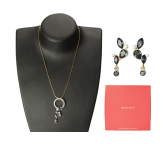 Vergoldetes Modeschmuckset