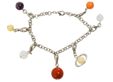 7 Planeten Bettelarmband