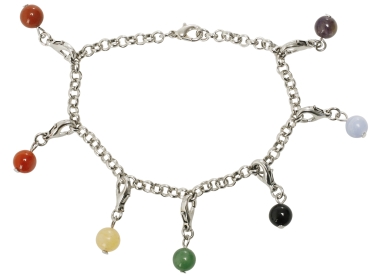 7 Chakren Bettelarmband
