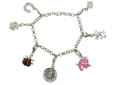 7 Gluecksbringer Bettelarmband