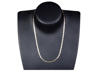 Flechtcollier in Bicolor