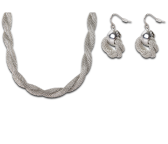 2er Set Collier + Ohrhänger