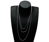 3er Set Silber-Ketten