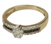 Diamant de Luxe Ring Gr.18