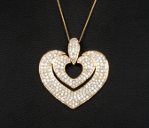 Diamant de Luxe Anhänger/Kette