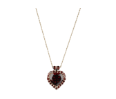 Anhänger 417GG Granat + Kette