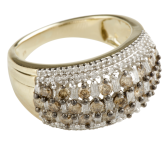 Diamant de Luxe Ring Gr.18