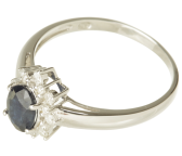 Ring aus 375er Weißgold