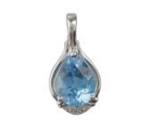Anhänger Topas/Diamant