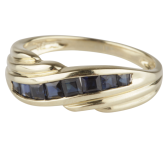 Ring mit Saphir Gr.18