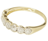 Diamant deLuxe Ring Gr.18