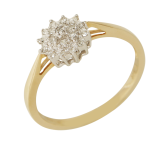 Diamant de Luxe Ring Gr.18