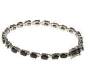 Elegantes Saphir-Armband