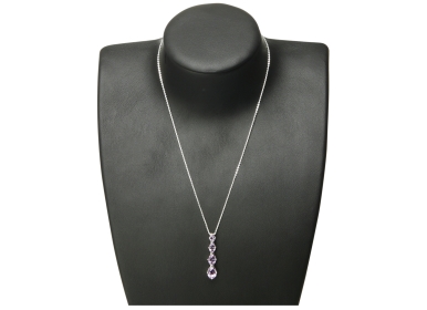 Amethyst Anhaenger Kette