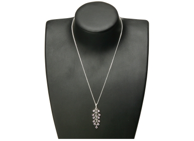 Amethyst Anhaenger mit Kette