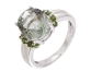 Ring Chromdipopsid/Amethyst