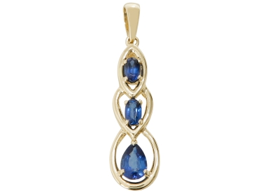 375er Gelbgold Anhaenger