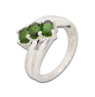 Ring mit Chromdiopsid Ring mit Chromdiopsid