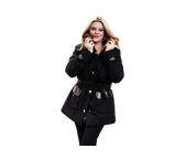 Damen-Jacke mit Webpelz