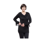 BLUE SEVEN Fransen-Pullover