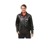 RUFUS Herren-Nappalederjacke