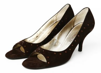  Leder Flamenco-Pumps