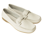 Damen Leder-Slipper