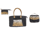 3-teiliges Taschen Set Leopard