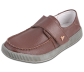 TOPWAY Leder Slipper Klett
