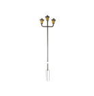 Solar Laterne Tiffany Style