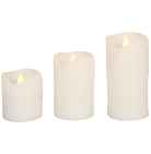 LED-Kerzen Trio