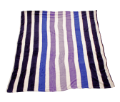 Micro Fleece Decke Streifen