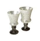 Glas-Mosaik- Kerzenhalter