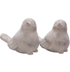 2er Set Figur Spatz
