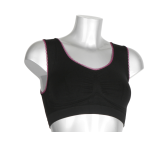 Stützbustier mit Häkelspitze