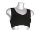 Stützbustier mit Häkelspitze
