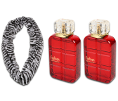 Fashion red women + Schal