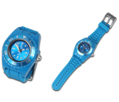 Crystal Blue Ringuhr