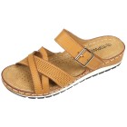 TOPWAY Damen-Pantoletten, hellbraun TOPWAY Damen-Pantoletten, hellbraun
