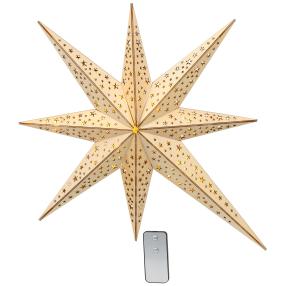 LED-Weihnachtsstern, 52 cm, natur