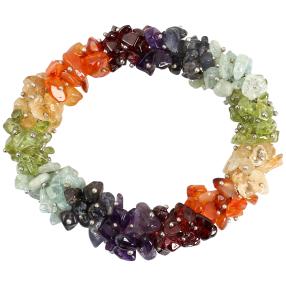Chakra Edelsteinarmband