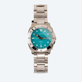 TUW Ruhla Herrenuhr "Kampftaucher" Automatik blau