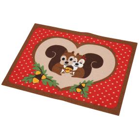 Türmatte Eichhörnchen 50x70 cm 