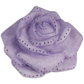 Ceramico LED-Rose 20cm lila
